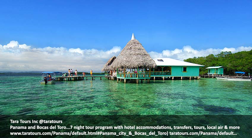 Vacation tour packages to Bocas del Toro