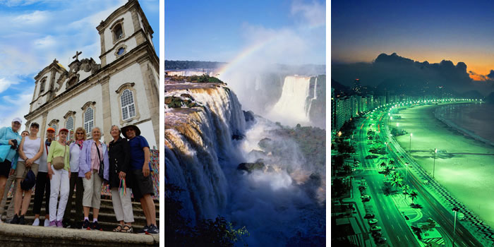 Vacation packages to Iguassu, Rio and salvador bahia