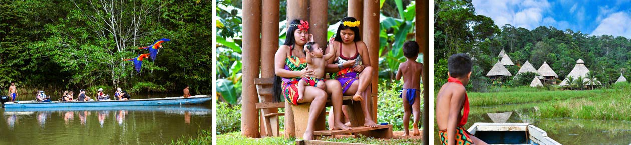 Panama Embera tours and vacation packages