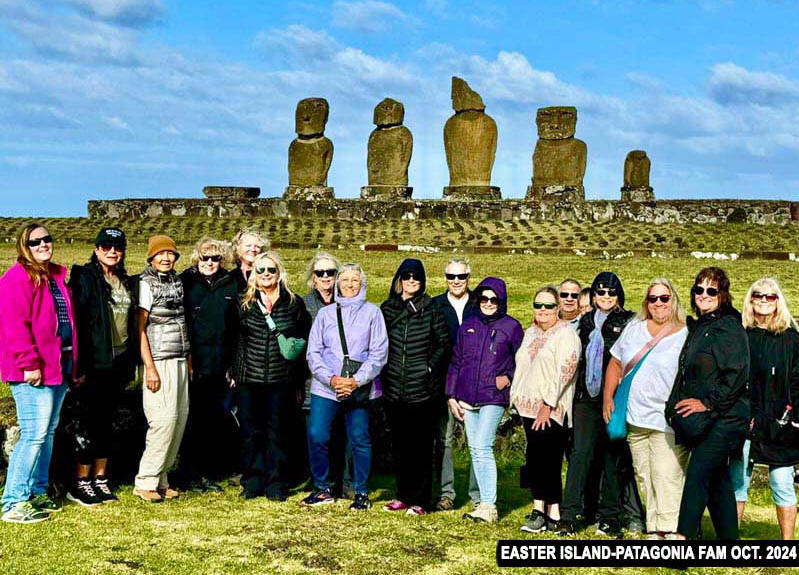 Fam trip to Easter Island and Chilean Patagonia