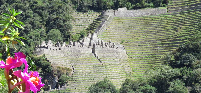 Vacation packages Inka Trail to Machu Picchu. Peru